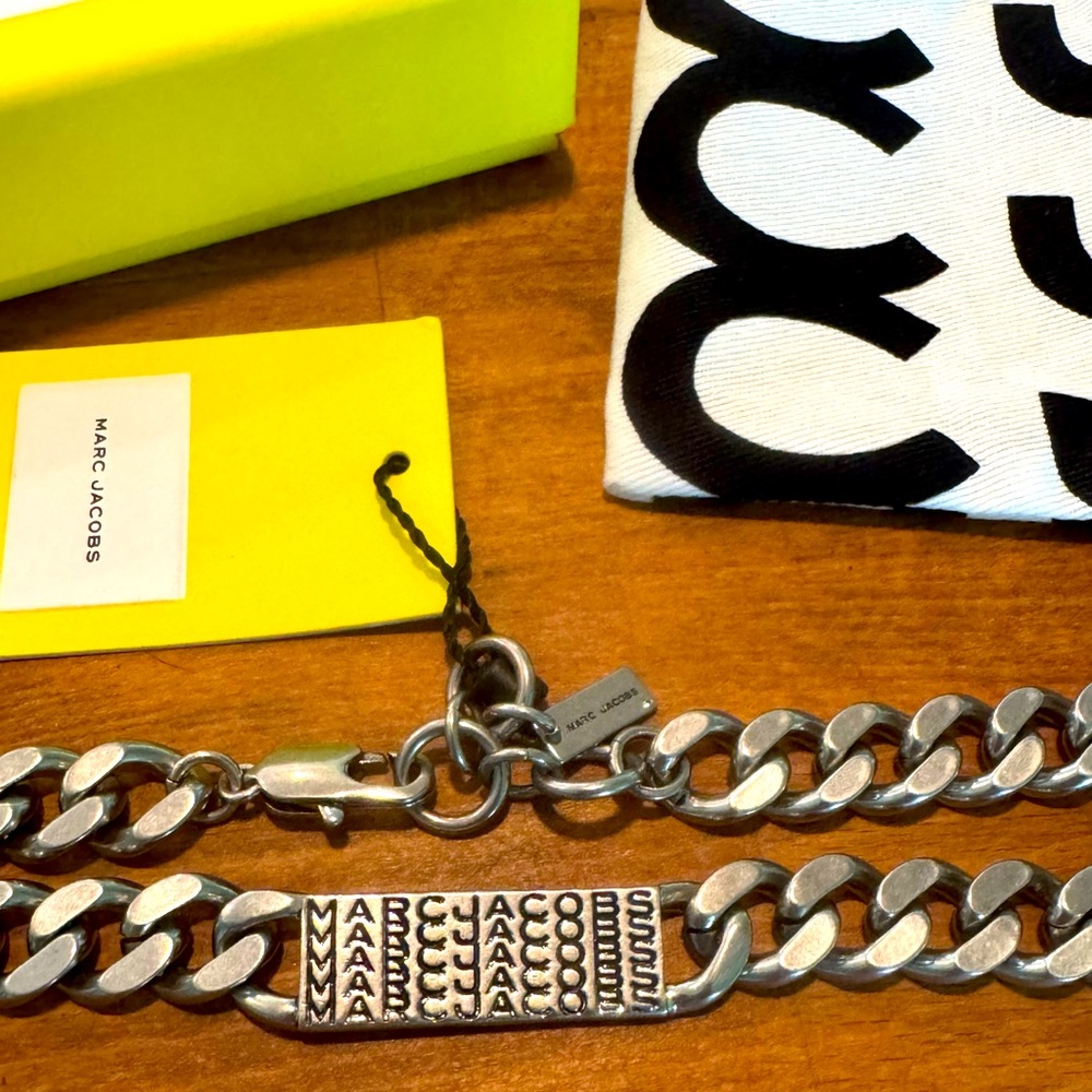 Marc Jacobs Silver Chain Bag Accessory - Picture 2 of 6